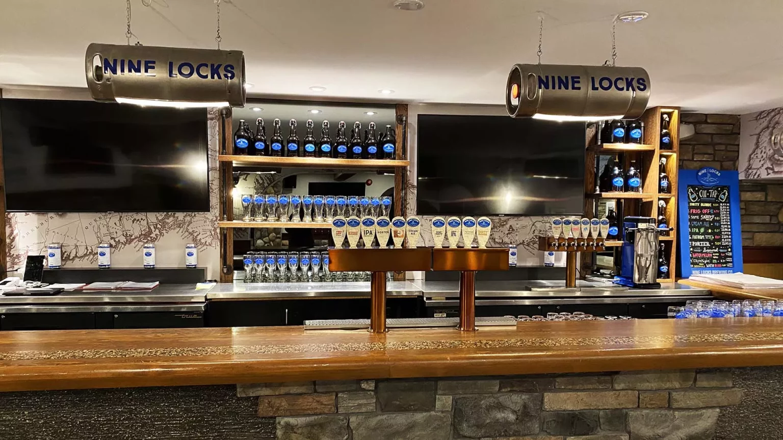 Nine Locks Brewing Co. Cold Beer Store & Tap Room